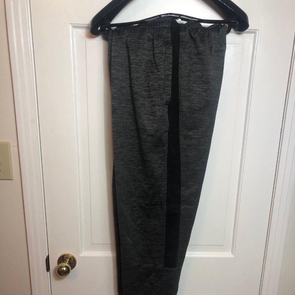 Russell sweatpants M (32-34) Heathered Grey with Black Stripe